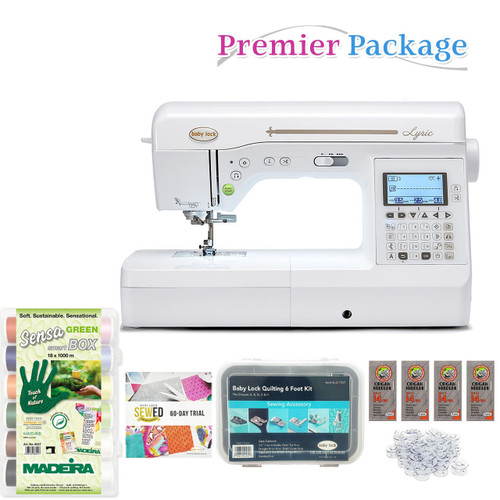  Baby Lock Lyric Quilting and Sewing Machine with Premier Package 
