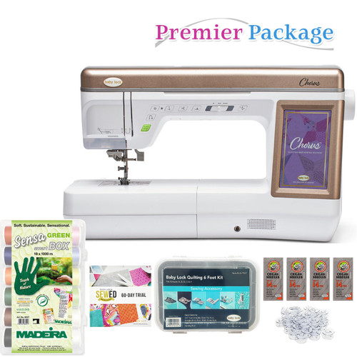  Baby Lock Chorus Quilting and Sewing Machine with Premier Package 