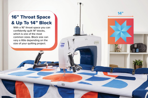Grace Q'Nique 16X Longarm Quilting Machine