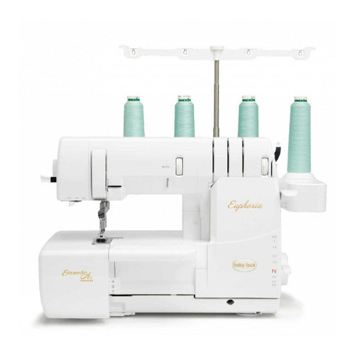 Baby Lock Euphoria Cover Stitch Machine with ExtraoridinAir Threading with Premier Package