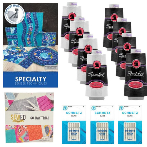 Baby Lock Euphoria Cover Stitch Machine with ExtraoridinAir Threading with Premier Package