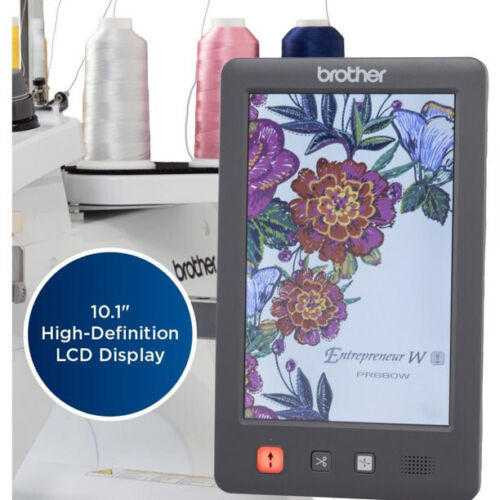 Brother PR680W 6 Needle Embroidery Machine With Cap Frame and Stand Bundle Brother PR680W 6 Needle Embroidery Machine With Cap Frame and Stand Bundle