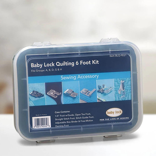  Baby Lock 6 Piece Quilting Foot Set - Click For Applicable Models 