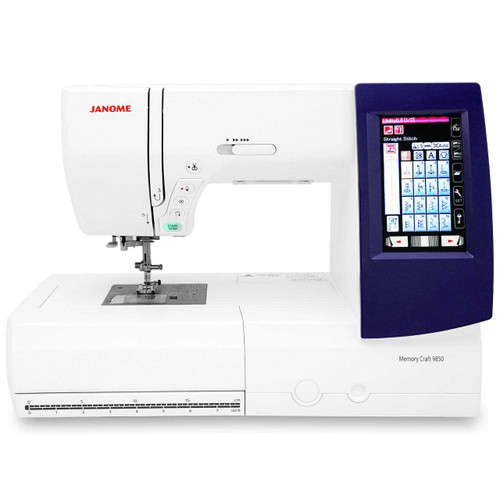 Janome Horizon Memory Craft 9850 Embroidery and Sewing Machine with Premier Package Janome Horizon Memory Craft 9850 Embroidery and Sewing Machine with Premier Package