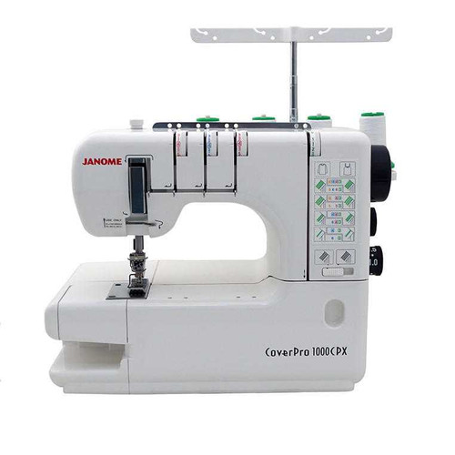 Janome Cover Pro 1000CPX Coverstitch Machine with Premier Package Janome Cover Pro 1000CPX Coverstitch Machine with Premier Package