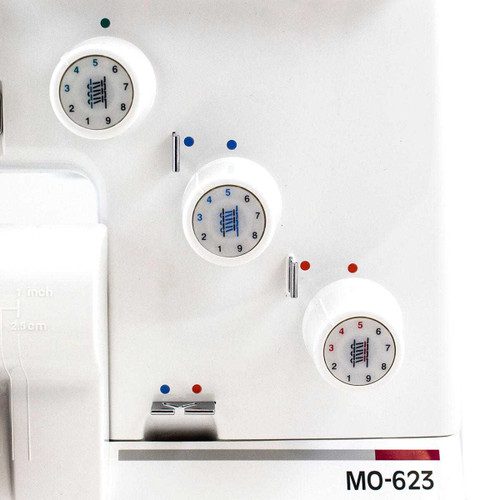 Juki MO-623 Single Needle 3 Thread Serger with Premier Package Juki MO-623 Single Needle 3 Thread Serger with Premier Package