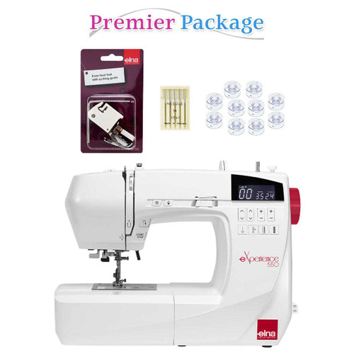 Elna eXperience 550 Computerized Sewing Machine with Premier Package