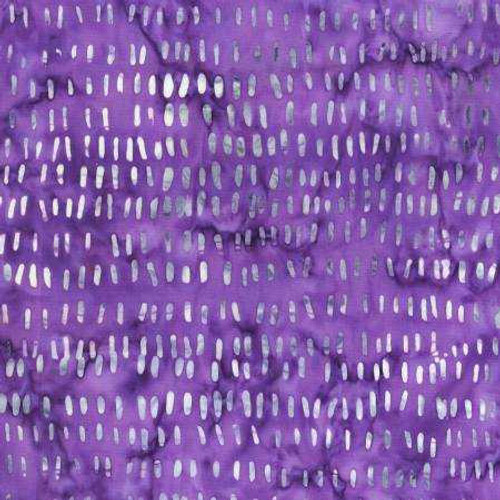Anthology Fabrics Anthology Fabric - Purple Raindrops Batik 
