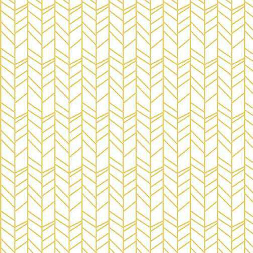 Benartex Fabric - Snuggle Stripe Flannel Yellow