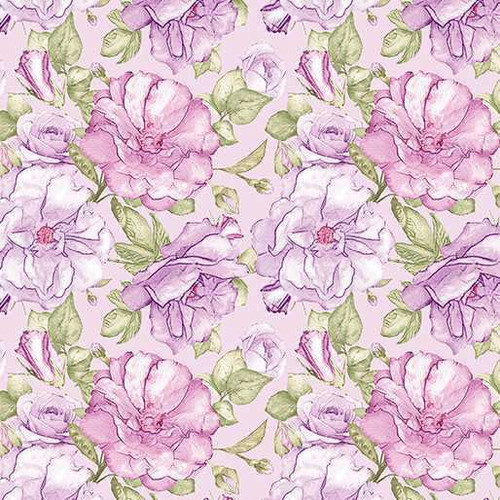 Benartex Fabric - Blossom Lavender