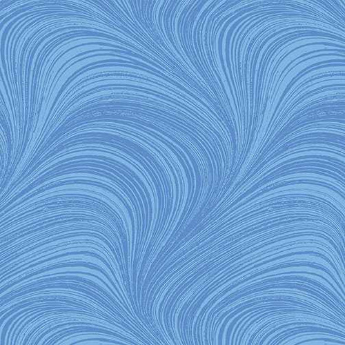  Benartex Fabric - Wave Texture Blue 