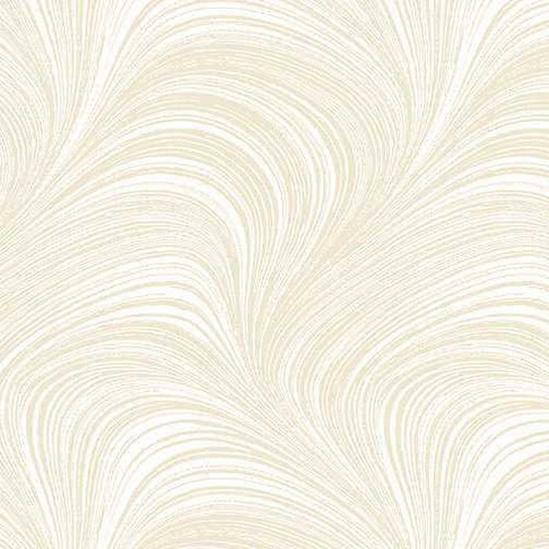 Benartex Fabric - Wave Texture 108" Flanel Cream