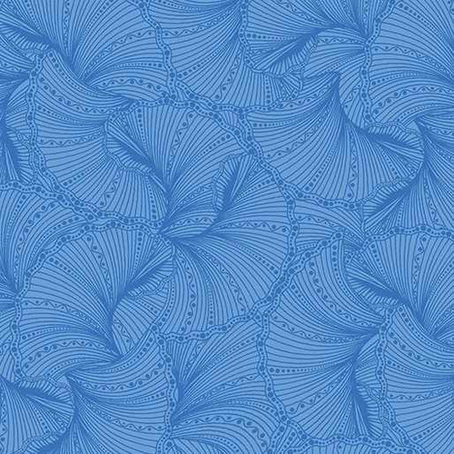  Benartex Fabric - Fanfare Blue 