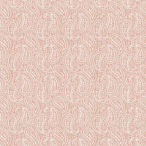  Benartex Fabric - Tonal Paisley Light Rose 
