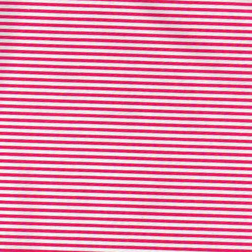  Benartex Fabric - Stripes Fuschia/White 