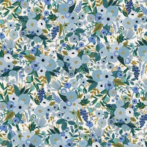 Cotton & Steel Fabric - Petite Garden Party - Blue
