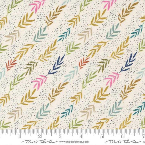  Moda Fabric - Songbook - Stripes - Unbleached 