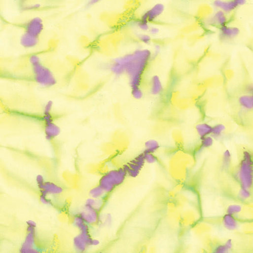 Benartex Fabric - Speckle Lime/Violet