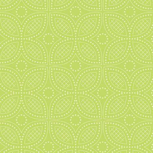 Benartex Fabric - Secret Garden - Nightshade - Grass