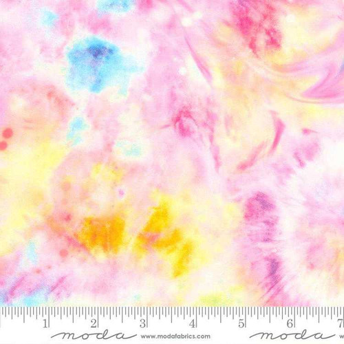 Moda Fabric - Whimsy Wonderland - Tie Dye - Rainbow