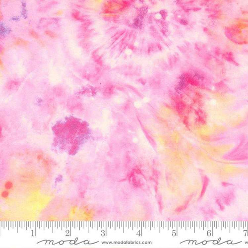 Moda Fabric - Whimsy Wonderland - Tie Dye - Cotton Candy