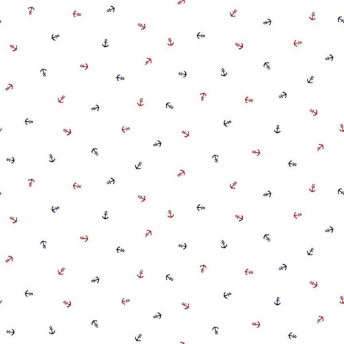 Studio E Fabric - Star-Spangled Beach - Small Anchors