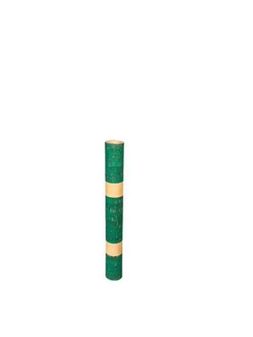 Brother CACORKEM Rolled Cork Fabric - Emerald / Silver