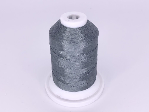 Brother 100% Polyester Color Fast, High Shine Embroidery Thread - 3 Pack/1100 yards - Blue Grey