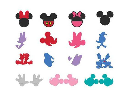 Brother CADSNP03 Disney Mickey and Friends Appliqué Pattern Collection #1 Brother CADSNP03 Disney Mickey and Friends Appliqué Pattern Collection #1
