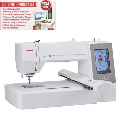 Janome Memory Craft 550E Limited Edition Embroidery Machine