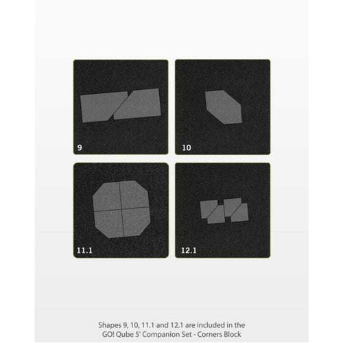 AccuQuilt GO! Qube 5" Companion Set - Corners AccuQuilt GO! Qube 5" Companion Set - Corners