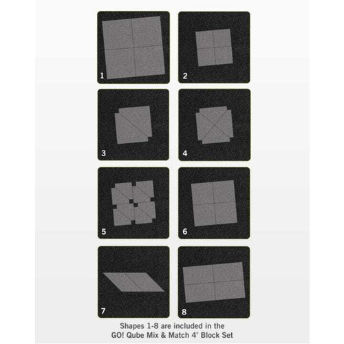 AccuQuilt Ready. Set. GO! Ultimate Fabric Cutting System Boxed Set - 4" Block AccuQuilt Ready. Set. GO! Ultimate Fabric Cutting System Boxed Set - 4" Block