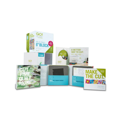 AccuQuilt Ready. Set. GO! Ultimate Fabric Cutting System Boxed Set - 6" Block AccuQuilt Ready. Set. GO! Ultimate Fabric Cutting System Boxed Set - 6" Block