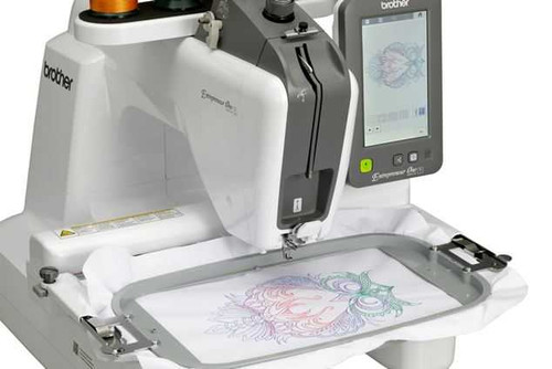 Brother Entrepreneur One PR1X Single-Needle Embroidery Machine with Premier Package Brother Entrepreneur One PR1X Single-Needle Embroidery Machine with Premier Package