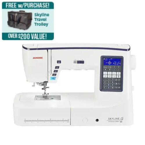 Janome Skyline S6 Anniversary Edition Premier Stitching