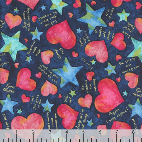 UpWords Hearts and Stars Navy UpWords Hearts and Stars Navy