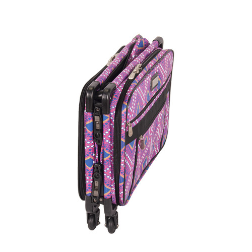 Tutto Medium Modern Blush Pink Diamond Trolley