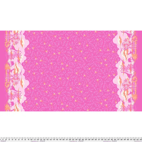 Roar! Meteor Showers Blush - Tula Pink Fabric