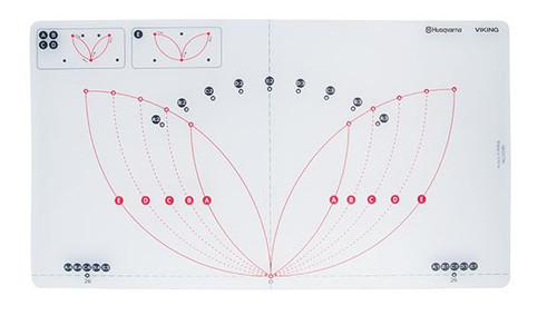 Husqvarna CIRCULAR ATTACHMENT TEMPLATE SET