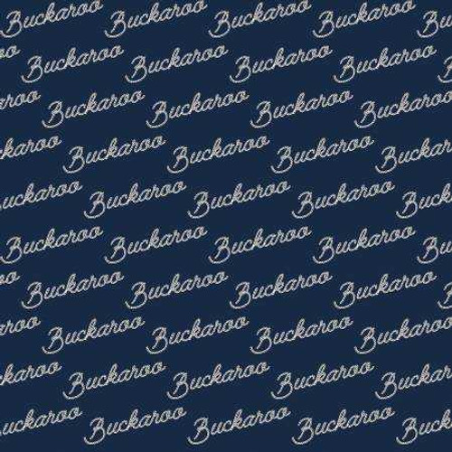 Michael Miller Fabric - Buckaroo - Navy Cowboy Spirit #dcx12434-navy Premier Stitching