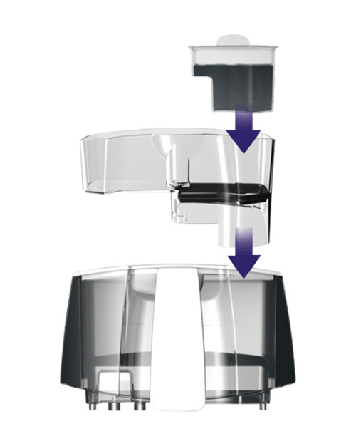 LauraStar Water Tank Holder - Anti -Scale Cartridge #607.7830.750 LauraStar Water Tank Holder - Anti -Scale Cartridge #607.7830.750