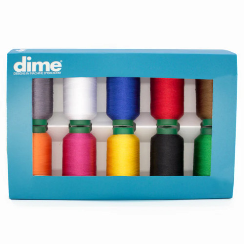 Exquisite Polyester 10 Color Thread Kit - Top Ten