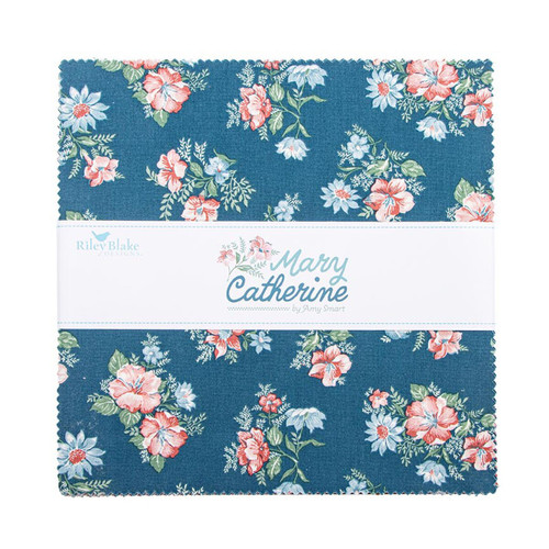 Riley Blake Designs - Mary Catherine - 10in Squares, 42pcs/bundle #10-16700-42