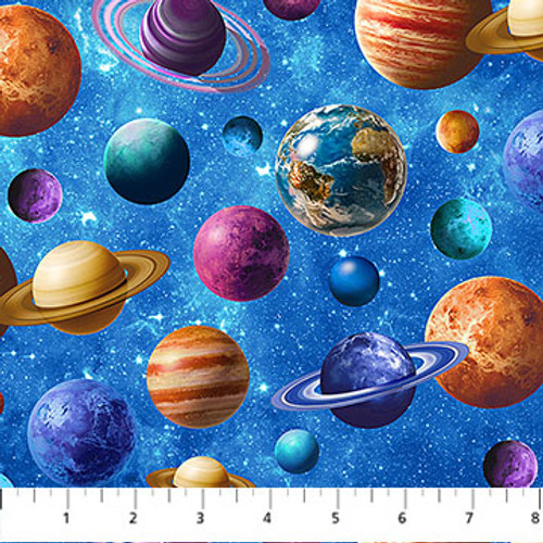 Northcott Fabric - Space Odyssey Planets #dp28435-46