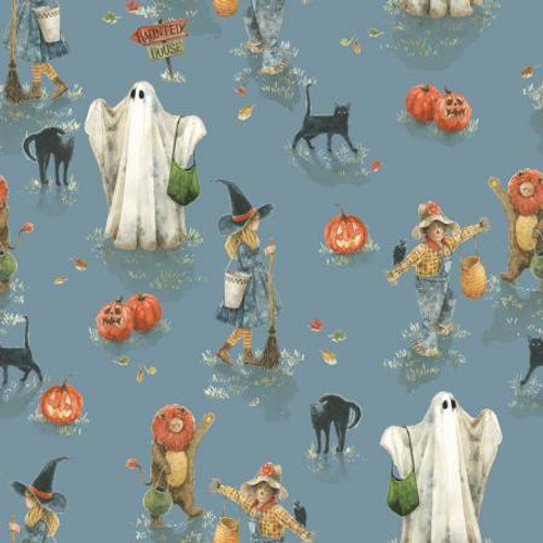 Riley Blake Designs - Trick or Treat Main Dusk #CD15960-DUSK