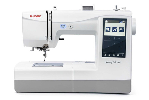 Janome Memory Craft 100E Embroidery Machine Premier Stitching