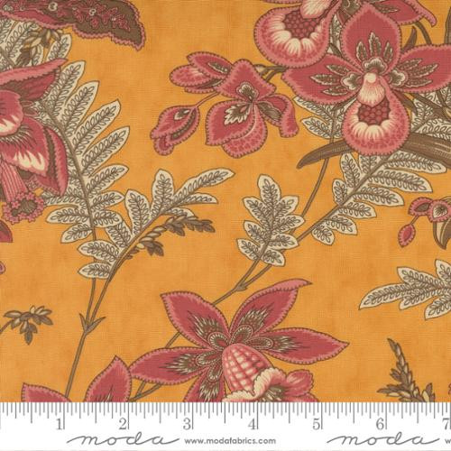 Moda Fabric - Wild Orchid - Floral - Lady Slipper #2770-14