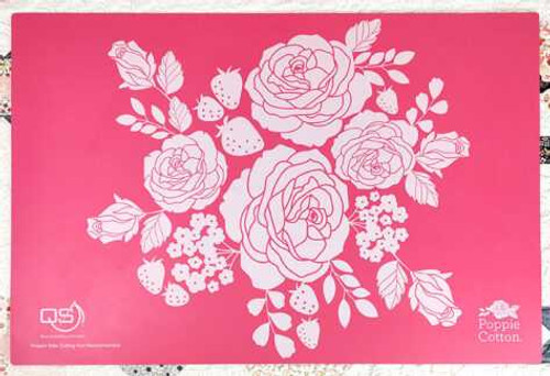 Quilters Select Cutting Mat 24"x36" - Poppie Cotton Pink Premier Stitching