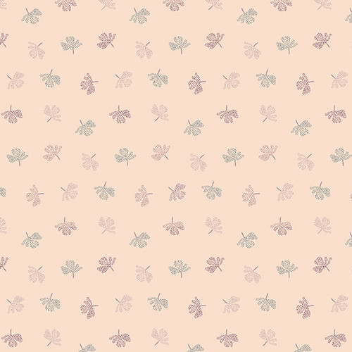 Benartex - Sweet Meadow - Leafy Meadow - Apricot #15042-37