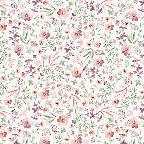 Benartex - Sweet Meadow - Wildflower Meadow - Cream #15046-07